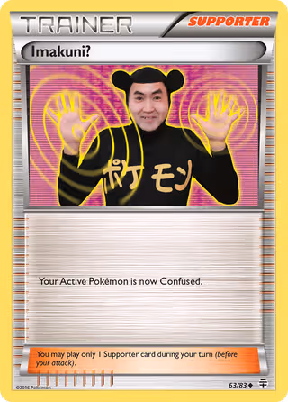 Imakuni? 63/83 Pokemon card