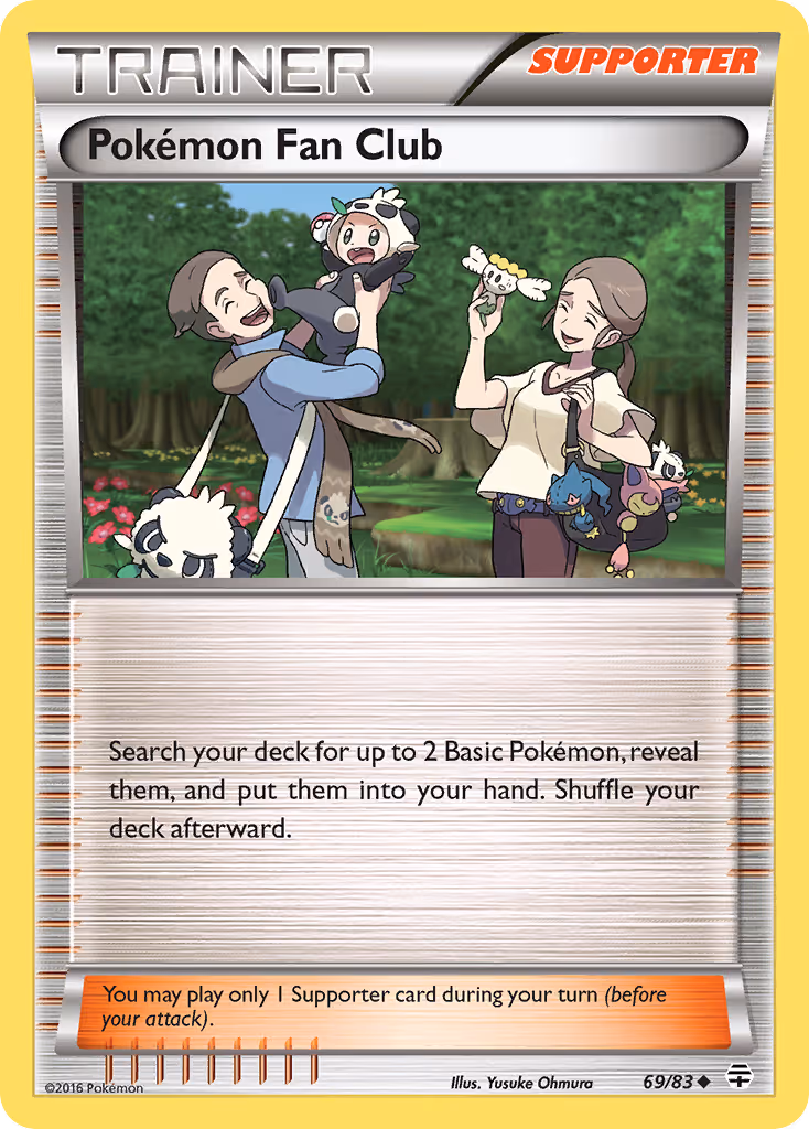 Pokémon Fan Club 69/83 Pokemon card