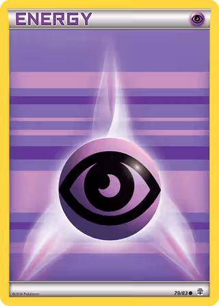 Psychic Energy 79/83 Pokemon card