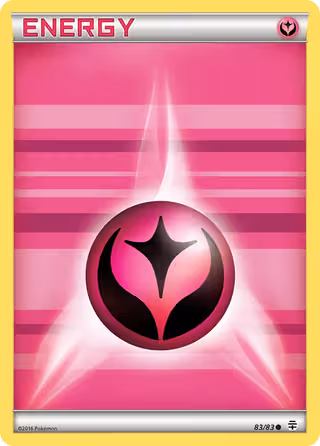 Fairy Energy 83/83 Pokemon card