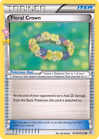 Floral Crown RC26 Pokemon card