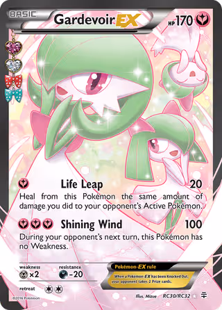 Gardevoir EX RC30 Pokemon card
