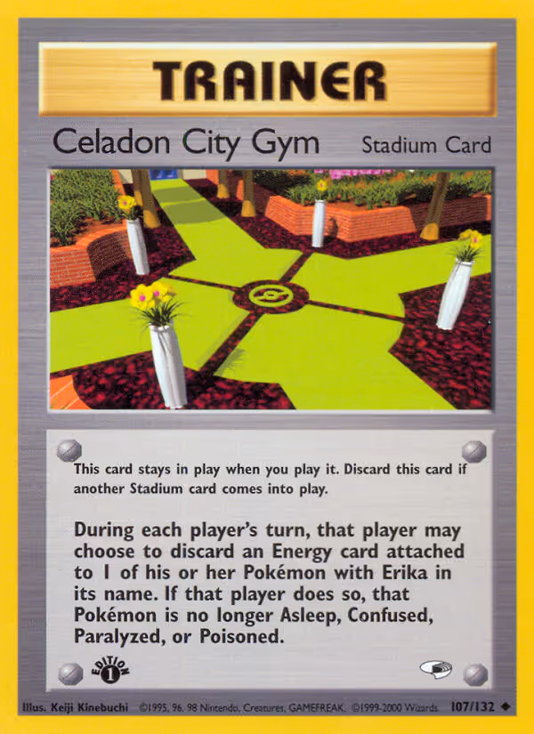 Celadon City Gym 107/132 Pokemon card