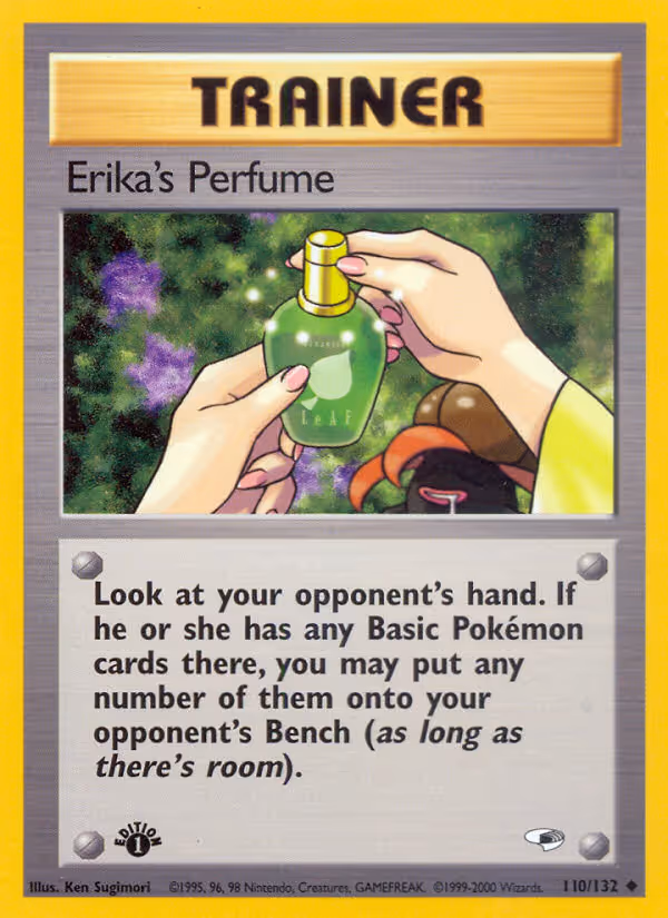 Erika's Perfume 110/132 Pokemon card