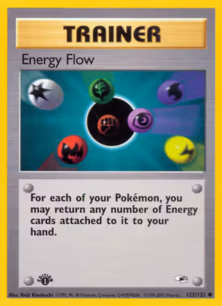 Energy Flow 122/132 Pokemon card