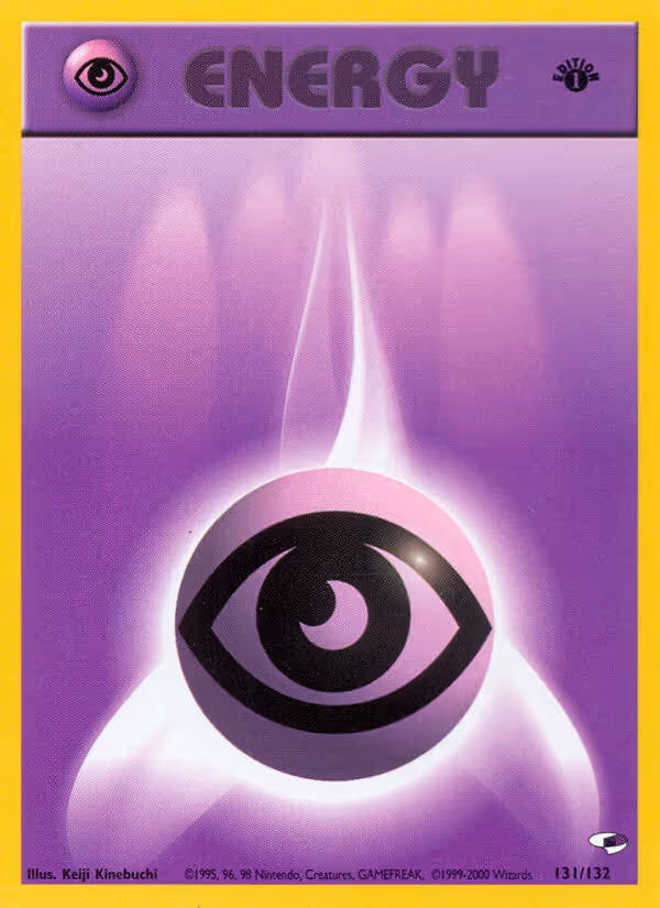 Psychic Energy 131/132 Pokemon card