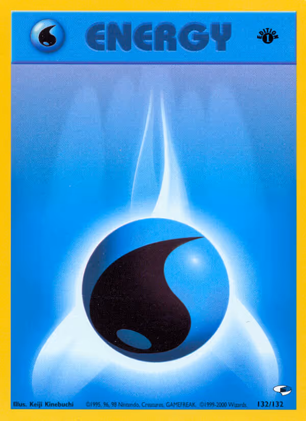 Water Energy 132/132 Pokemon card