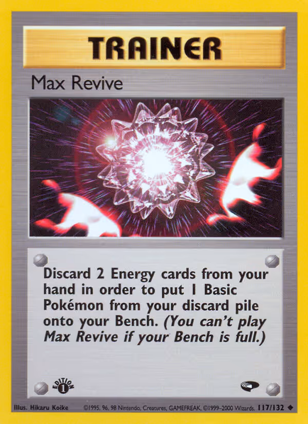 Max Revive 117/132 Pokemon card