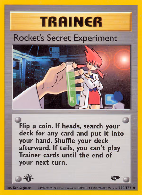 Rocket's Secret Experiment 120/132 Pokemon card