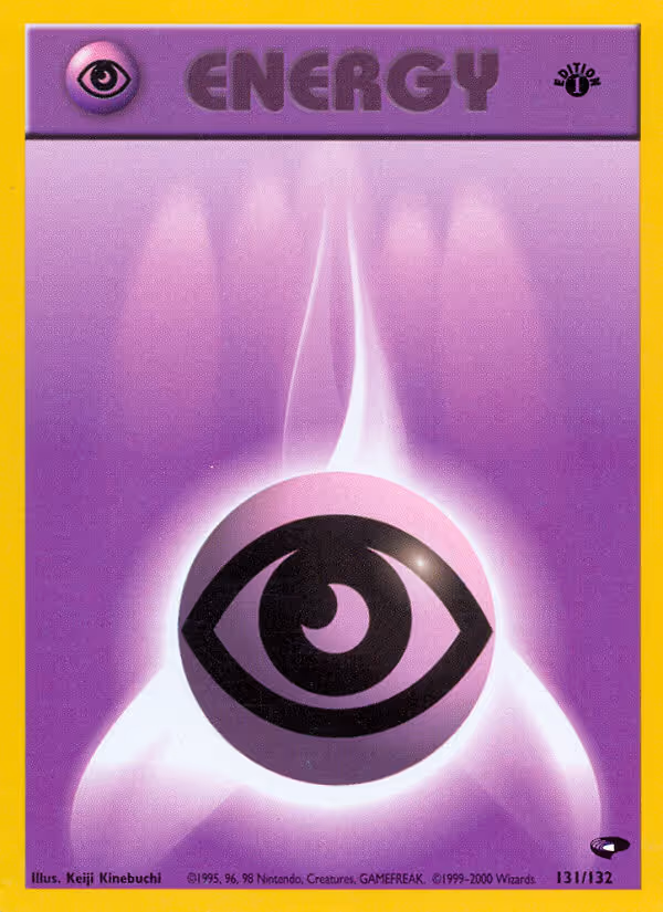 Psychic Energy 131/132 Pokemon card