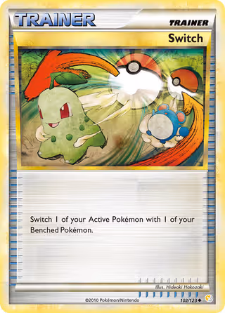 Switch 102/123 Pokemon card
