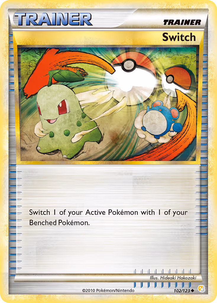 Switch 102/123 Pokemon card