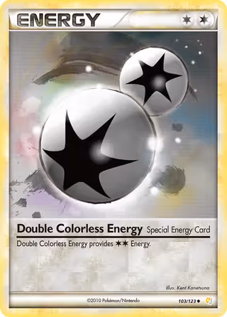 Double Colorless Energy 103/123 Pokemon card