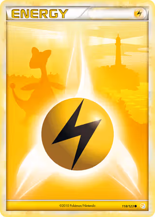 Lightning Energy 118/123 Pokemon card