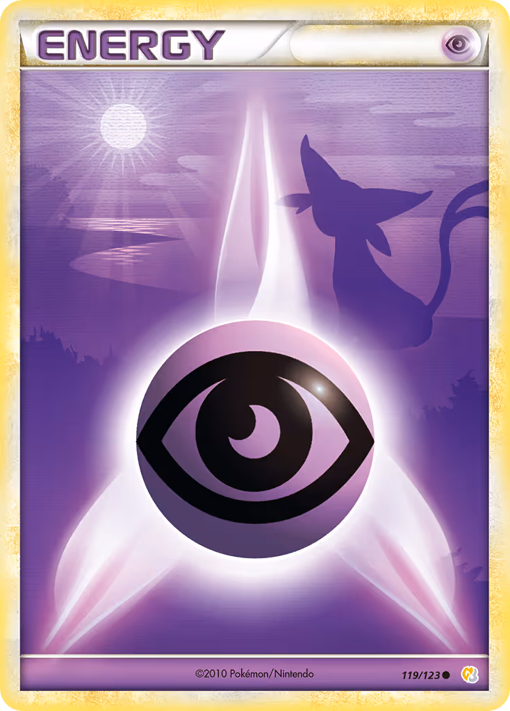 Psychic Energy 119/123 Pokemon card