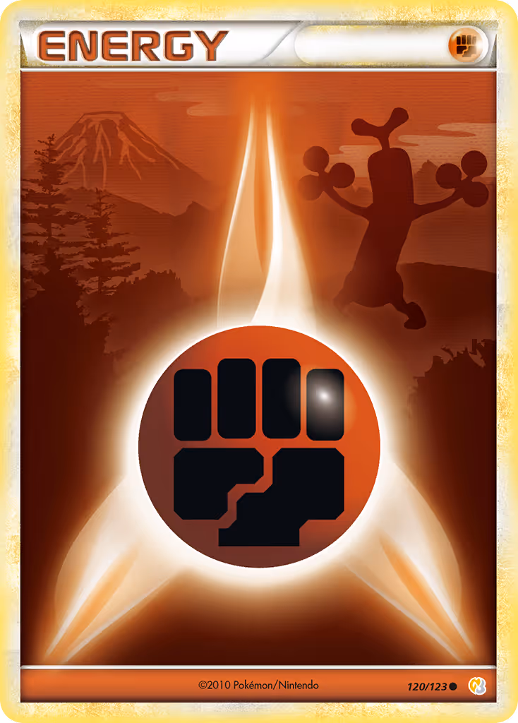 Fighting Energy 120/123 Pokemon card