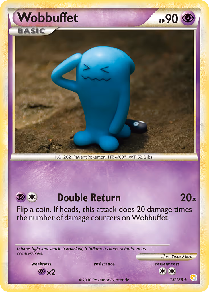 Wobbuffet 13/123 Pokemon card