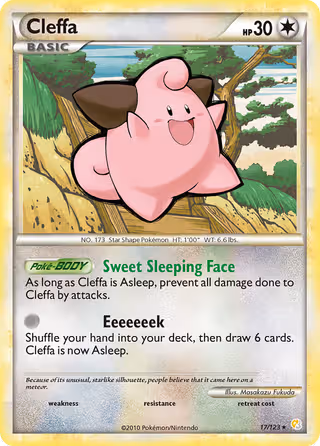 Cleffa 17/123 Pokemon card
