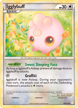 Igglybuff 44/123 Pokemon card