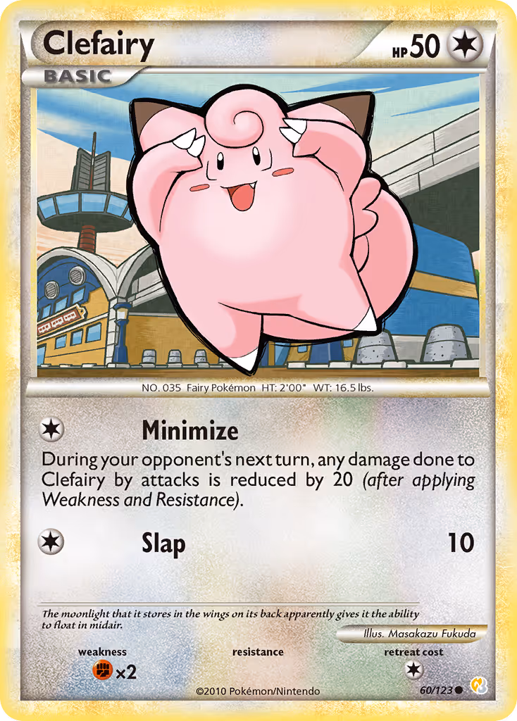 Clefairy 60/123 Pokemon card