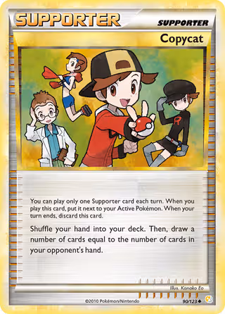 Copycat 90/123 Pokemon card