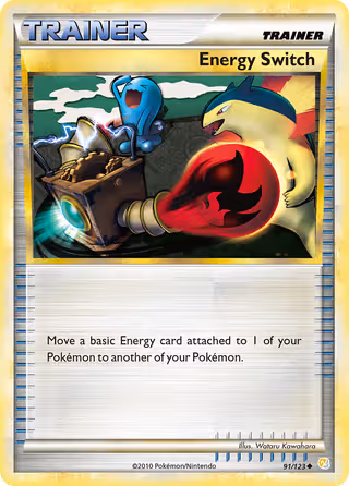 Energy Switch 91/123 Pokemon card