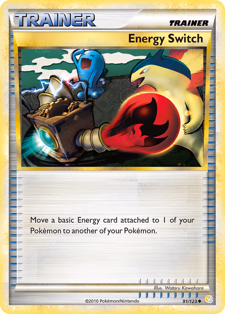 Energy Switch 91/123 Pokemon card