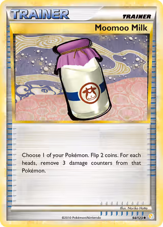Moomoo Milk 94/123 Pokemon card