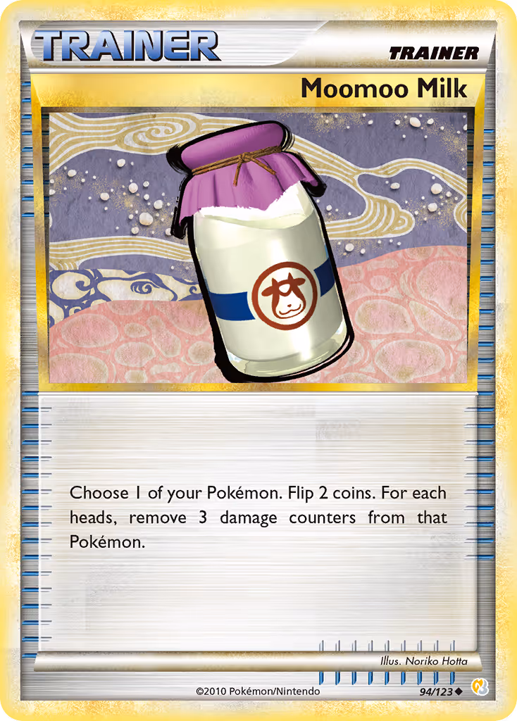 Moomoo Milk 94/123 Pokemon card