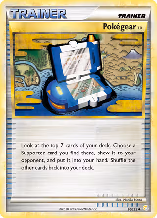 Pokégear 3.0 96/123 Pokemon card