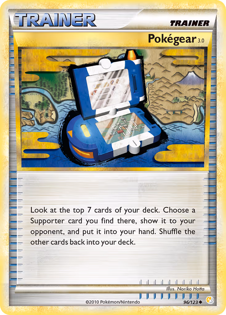 Pokégear3.0 96/123 Pokemon card