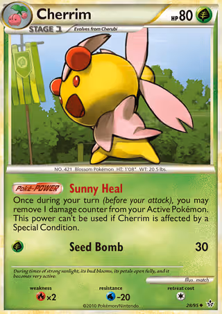 Cherrim 28/95 Pokemon card