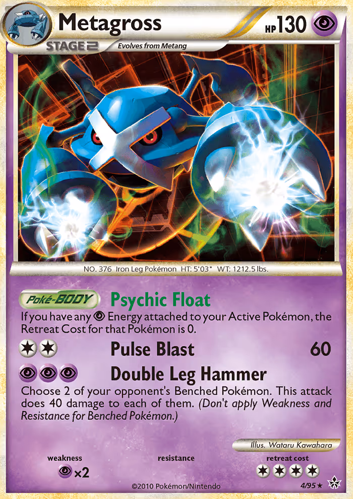 Metagross 4/95 Pokemon card