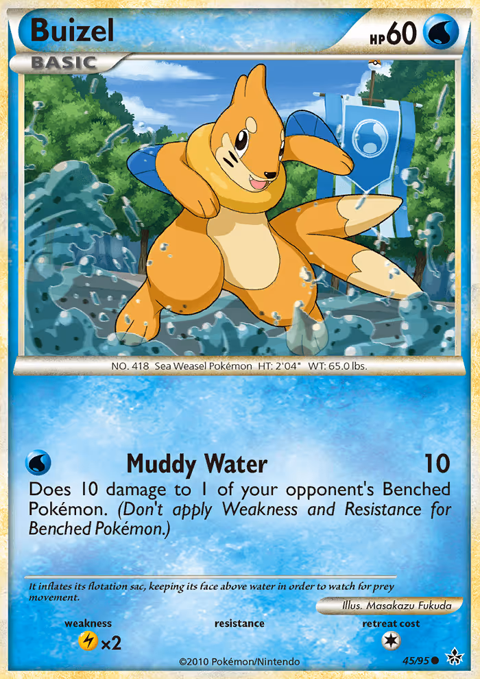 Buizel 45/95 Pokemon card