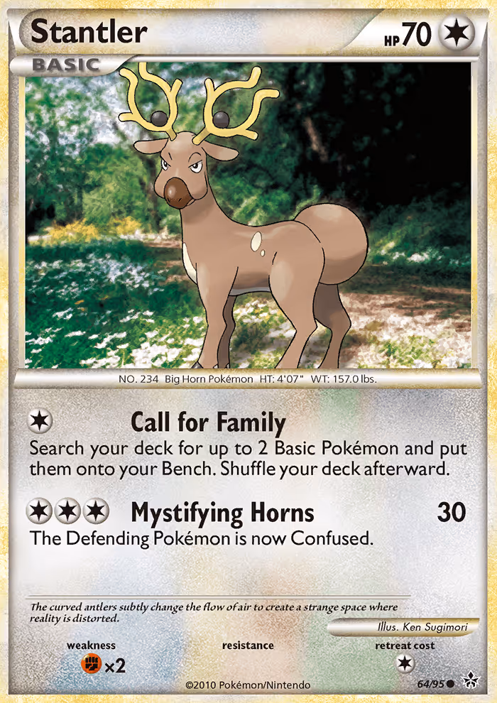 Stantler 64/95 Pokemon card