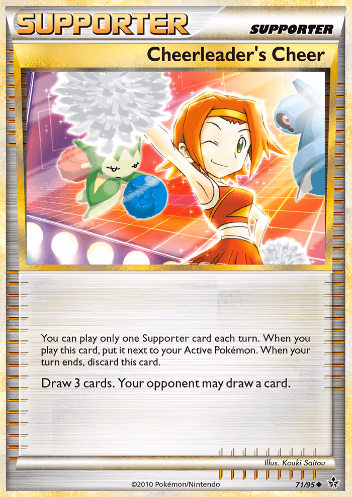 Cheerleader’s Cheer 71/95 Pokemon card
