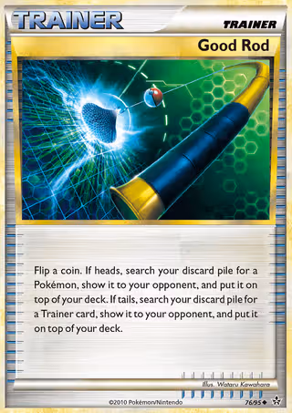 Good Rod 76/95 Pokemon card