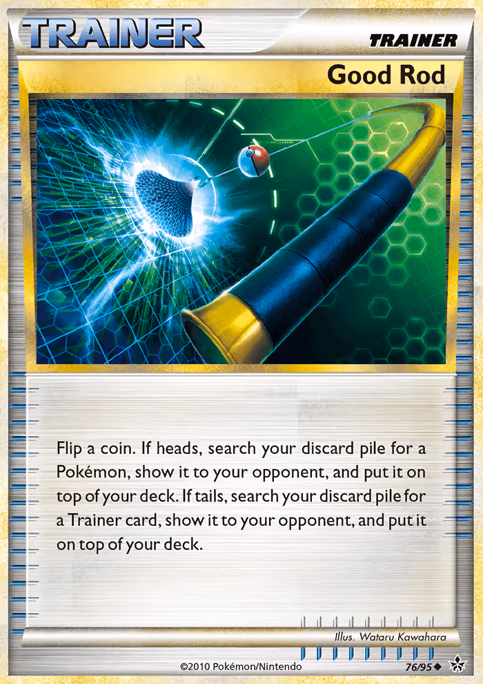 Good Rod 76/95 Pokemon card