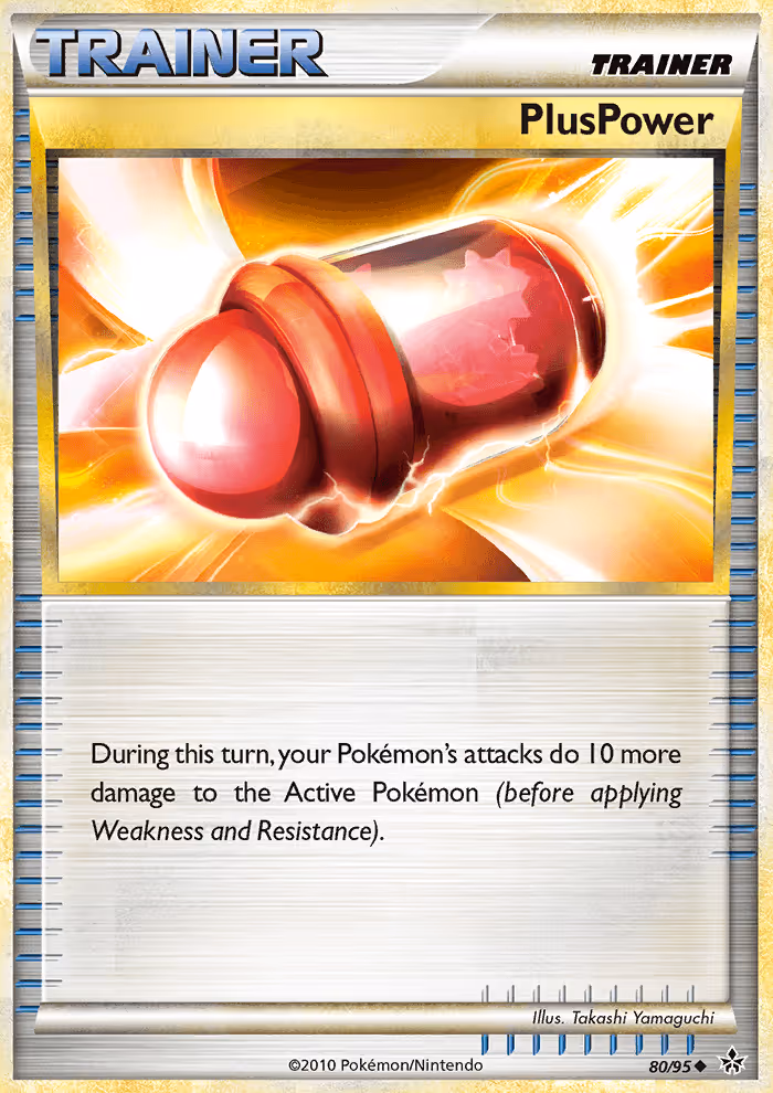 PlusPower 80/95 Pokemon card