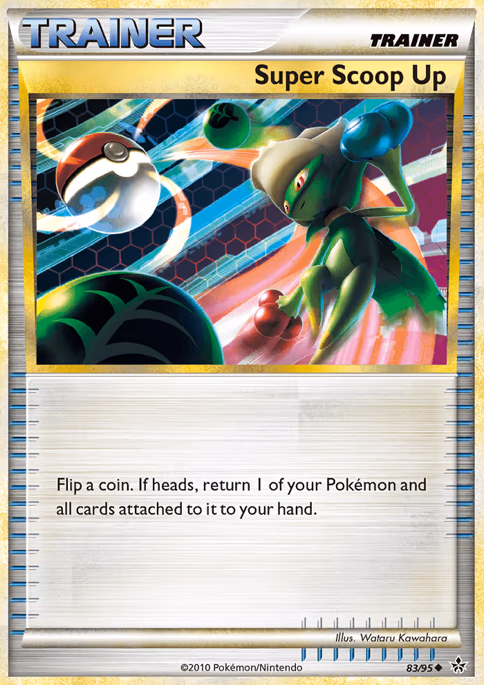 Super Scoop Up 83/95 Pokemon card