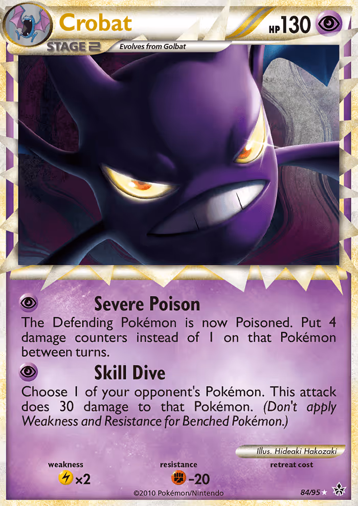 Crobat 84/95 Pokemon card