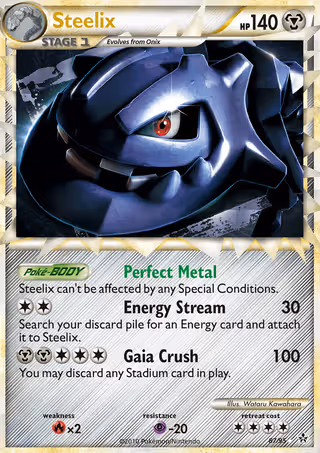 Steelix 87/95 Pokemon card