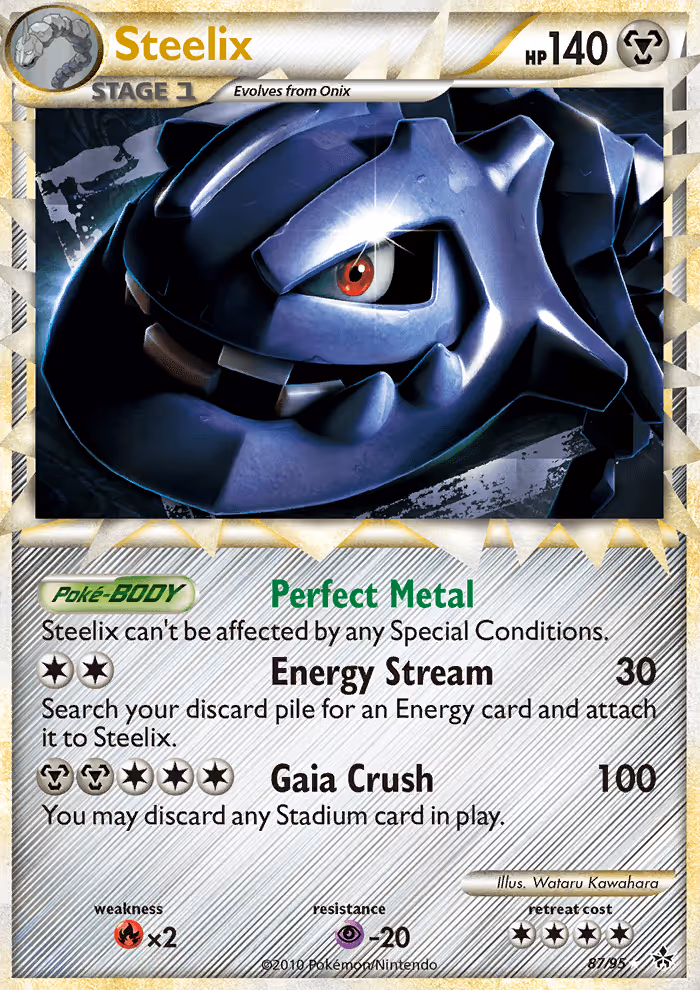 Steelix 87/95 Pokemon card