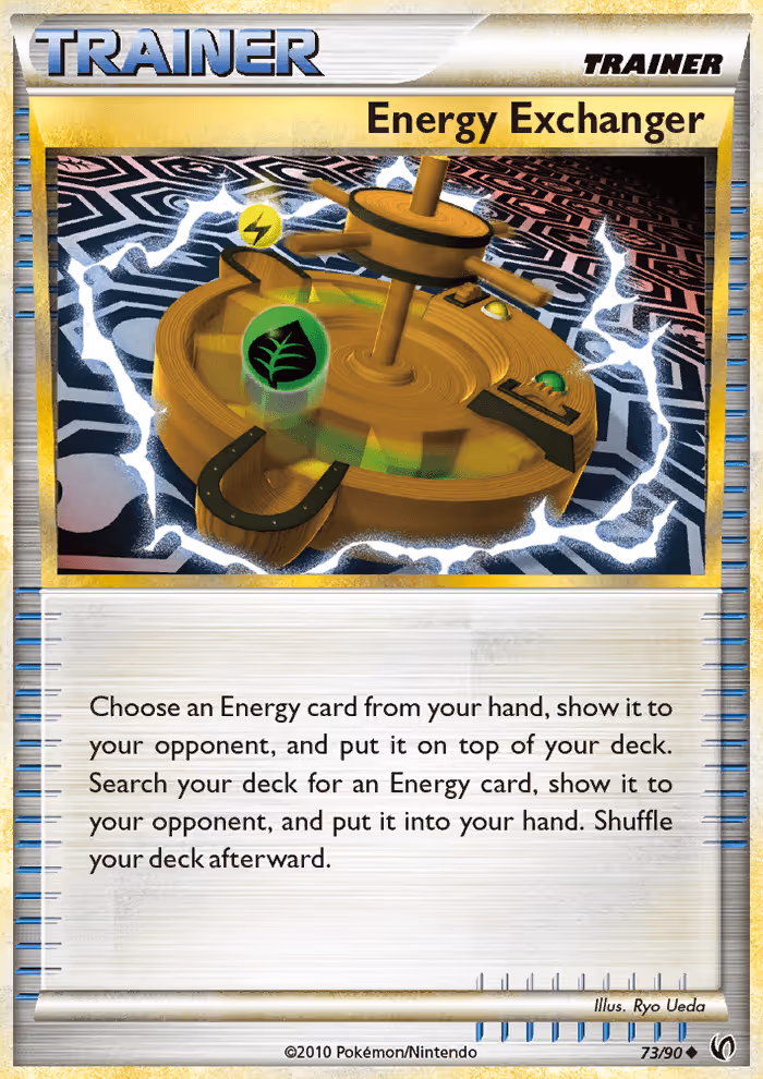 Energy Exchanger 73/90 Pokemon card