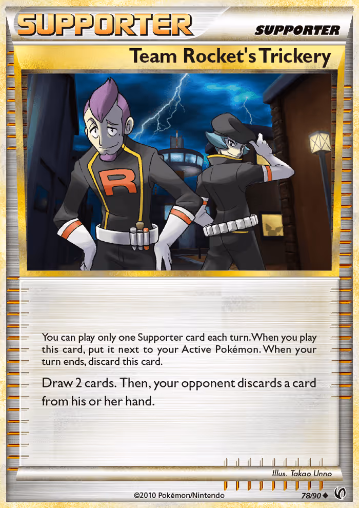 Team Rocket’s Trickery 78/90 Pokemon card