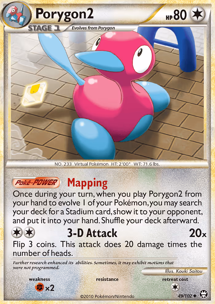 Porygon2 49/102 Pokemon card