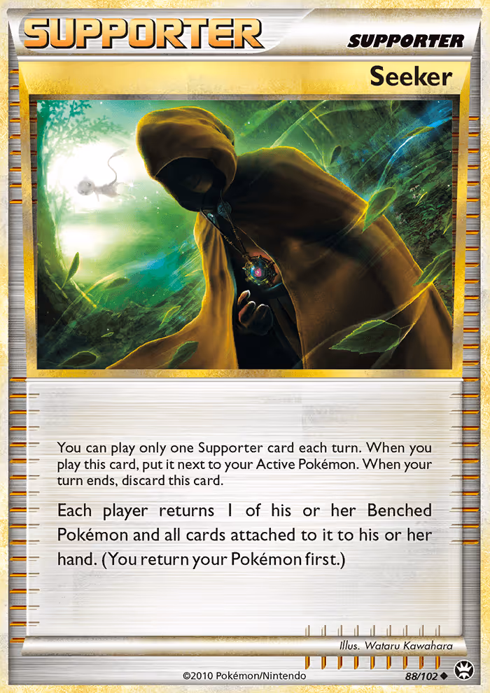 Seeker 88/102 Pokemon card
