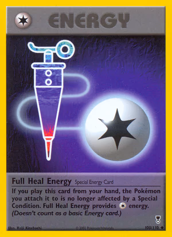 Full Heal Energy 100/110 Pokemon card