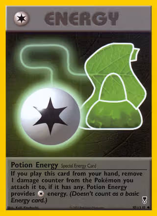 Potion Energy 101/110 Pokemon card