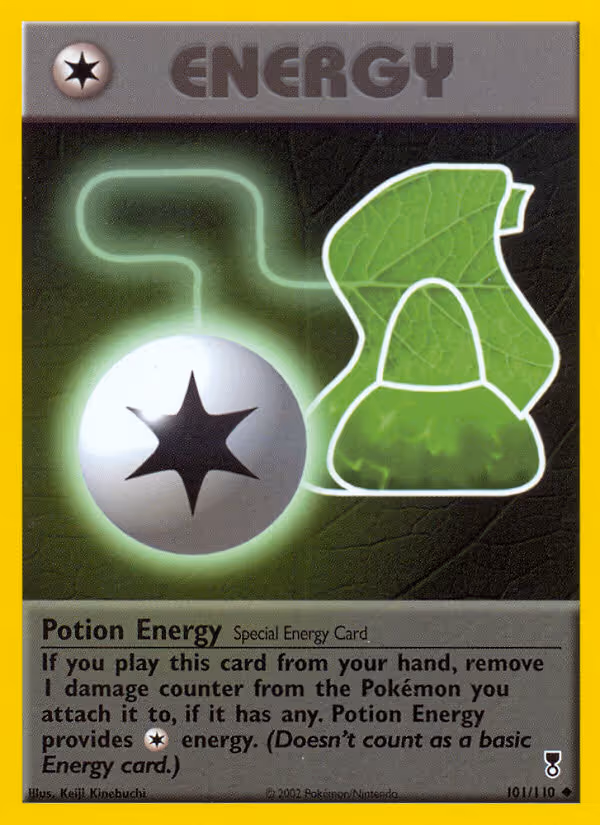 Potion Energy 101/110 Pokemon card